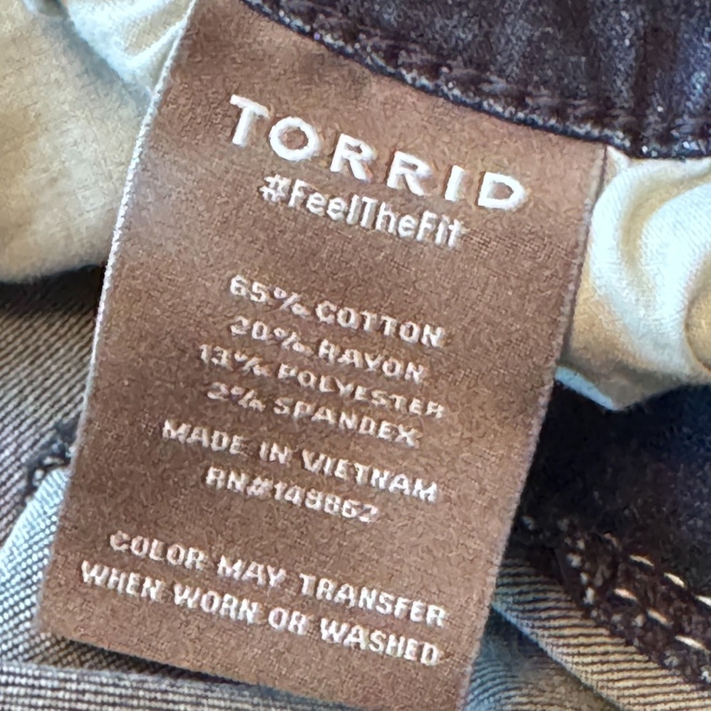 Torrid Jegging Jeans 22W Medium Wash Skinny Stretch Denim High Rise Super Soft - Picture 10 of 11
